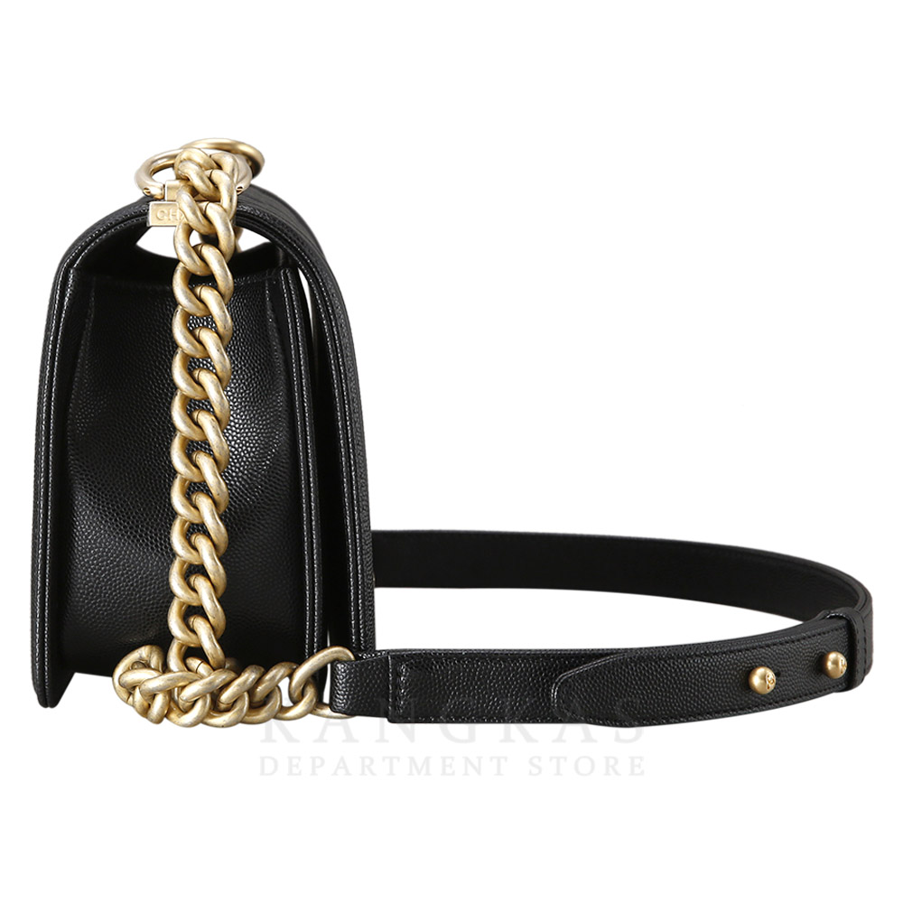 CHANEL(USED)샤넬 보이샤넬 캐비어 미듐