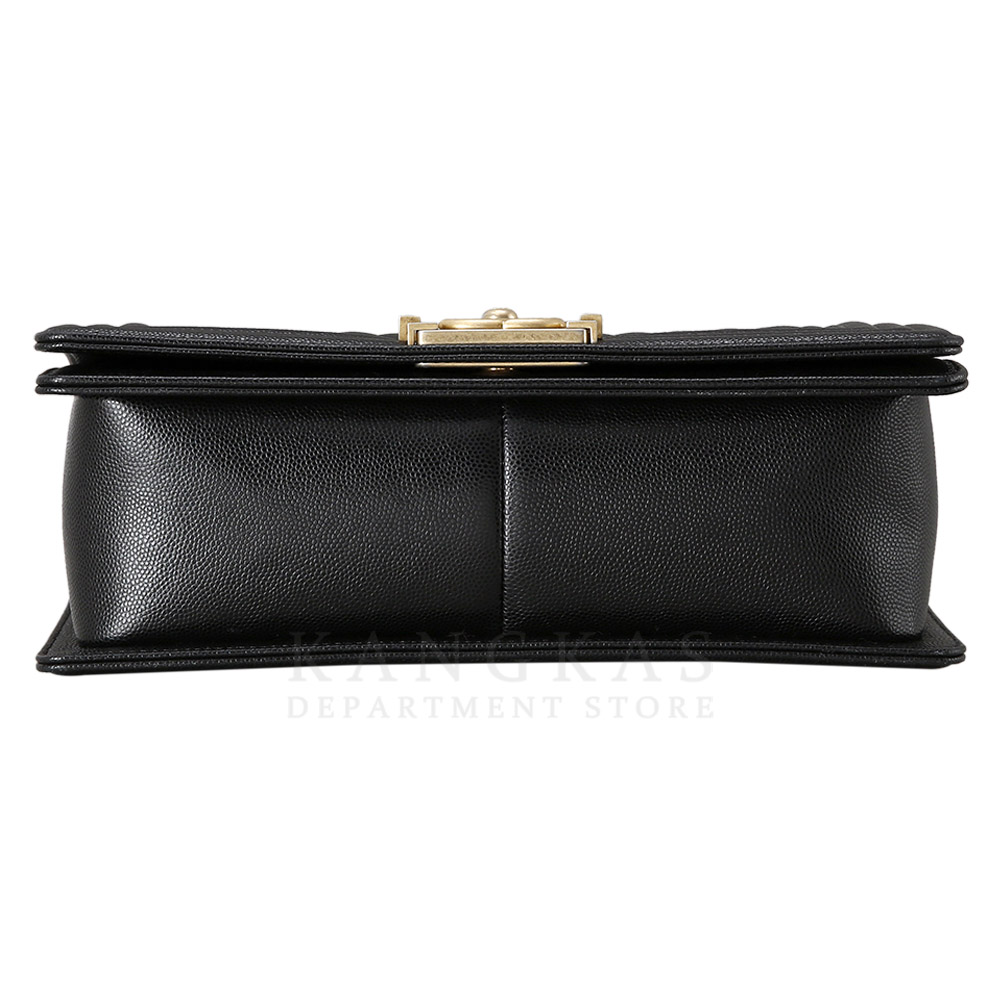 CHANEL(USED)샤넬 보이샤넬 캐비어 미듐