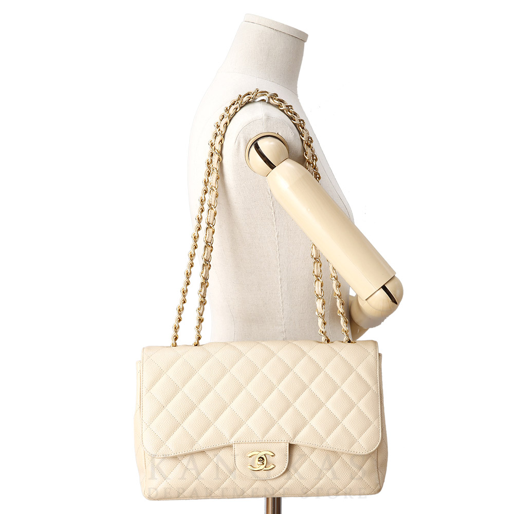 CHANEL(USED)샤넬 캐비어 클래식 라지 플랩백