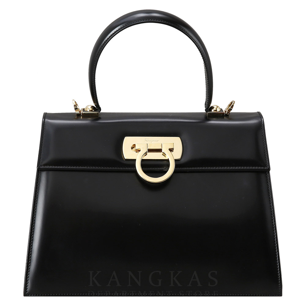 FERRAGAMO(USED)페레가모 켈리 탑 핸들겸 숄더백
