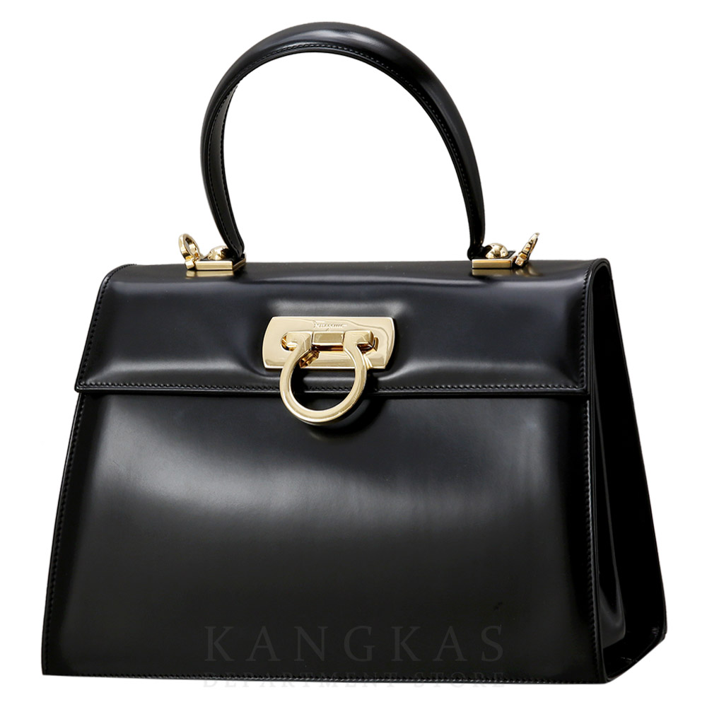 FERRAGAMO(USED)페레가모 켈리 탑 핸들겸 숄더백