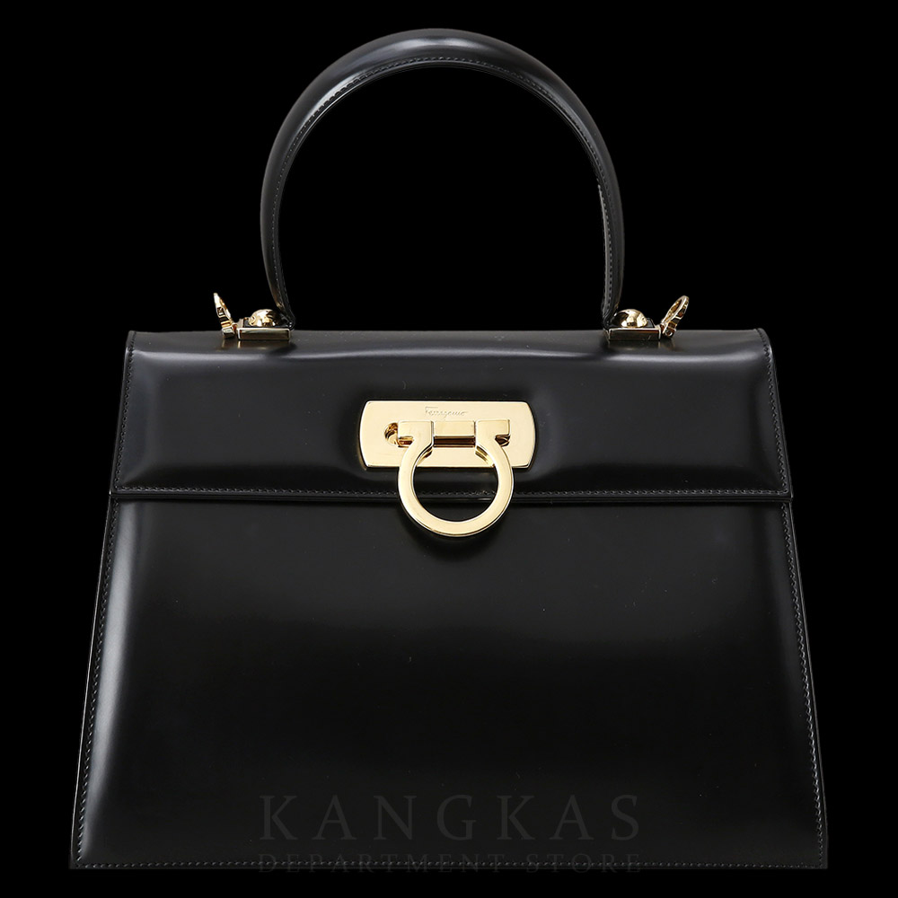FERRAGAMO(USED)페레가모 켈리 탑 핸들겸 숄더백