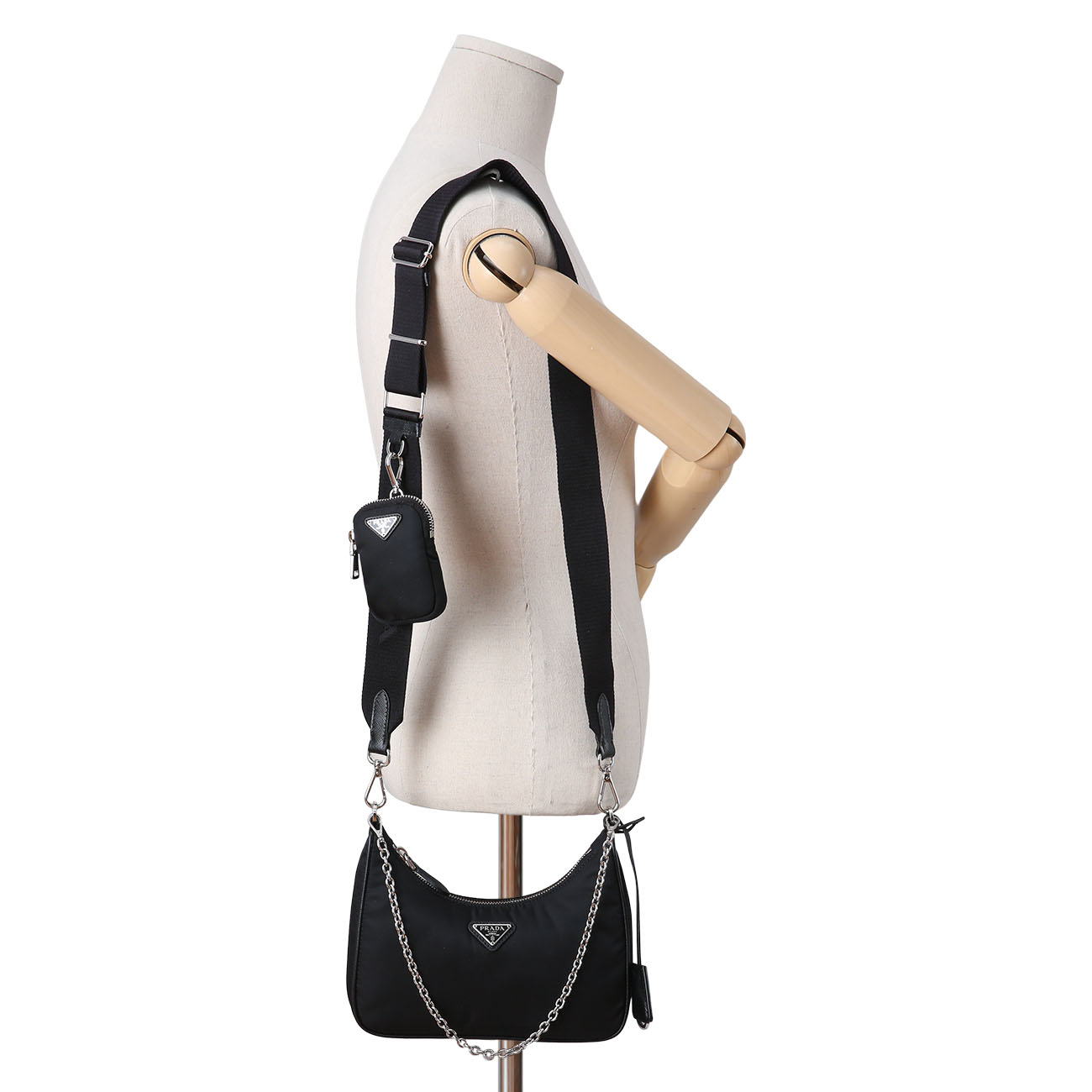 PRADA(USED)프라다 1BH204 테수토 호보백