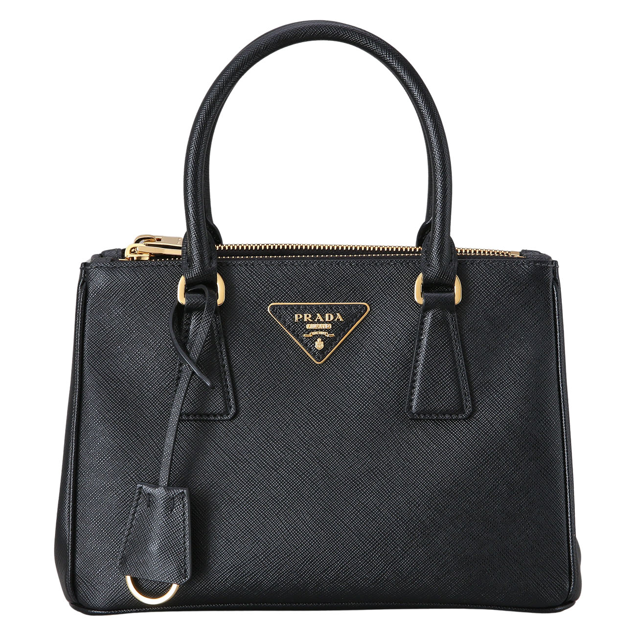 PRADA(USED)프라다 1BA896 갤러리아 사피아노 가죽 스몰백