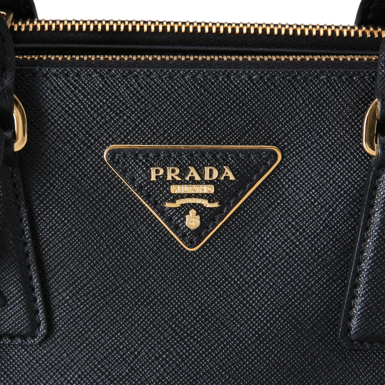 PRADA(USED)프라다 1BA896 갤러리아 사피아노 가죽 스몰백