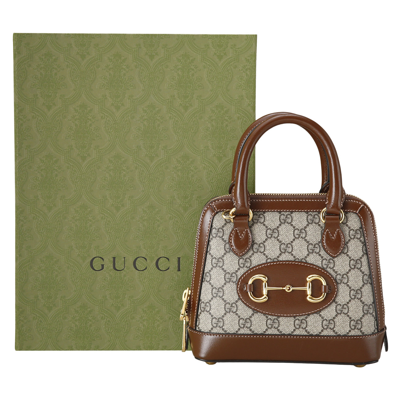GUCCI(USED)구찌 640716 홀스빗 1955 미니 탑 핸들백