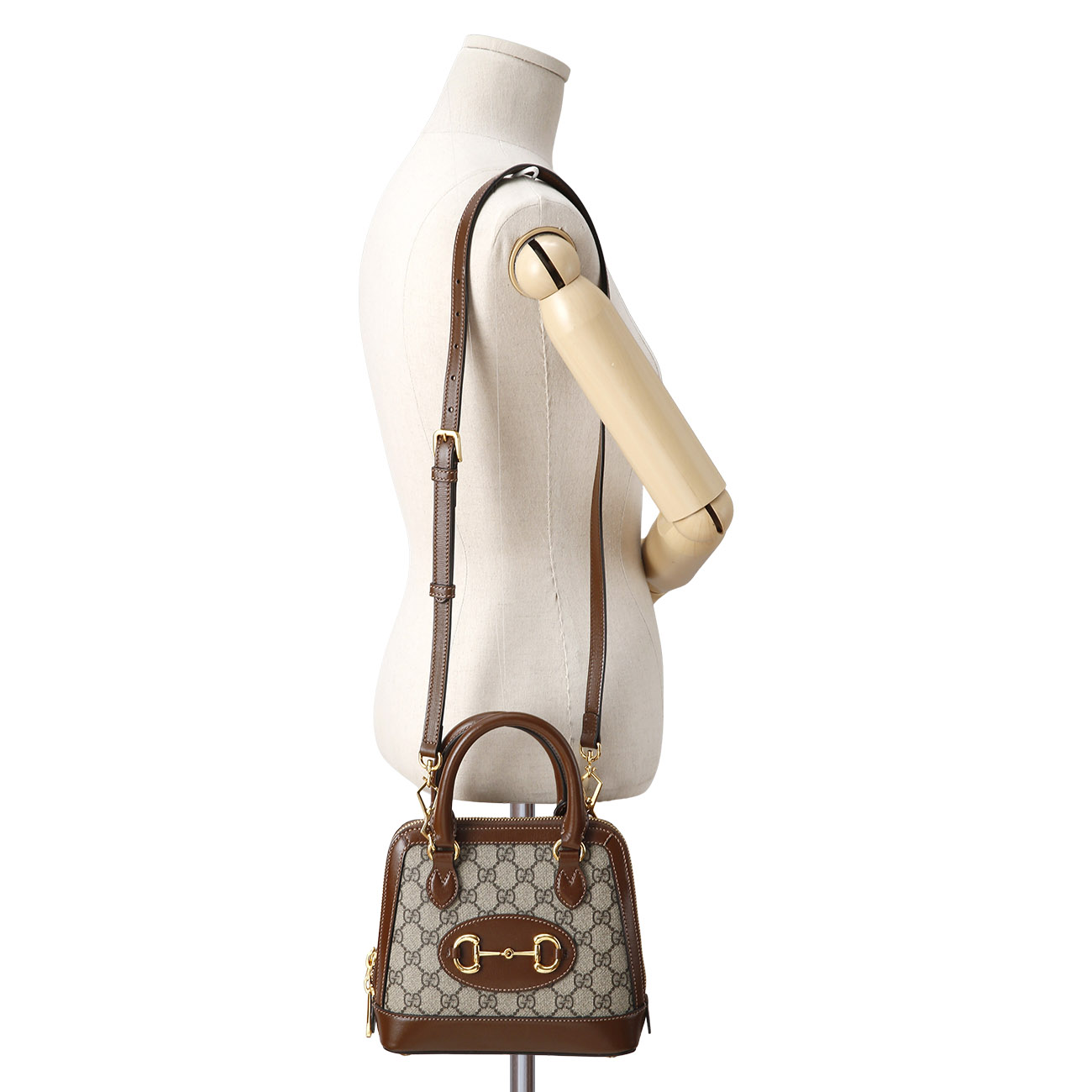 GUCCI(USED)구찌 640716 홀스빗 1955 미니 탑 핸들백