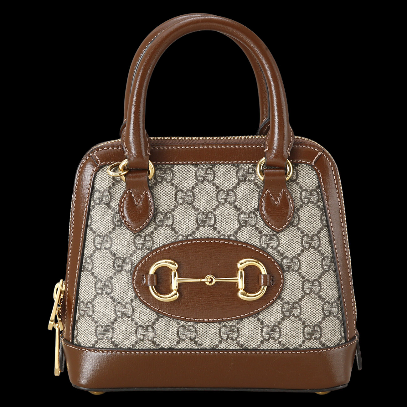 GUCCI(USED)구찌 640716 홀스빗 1955 미니 탑 핸들백