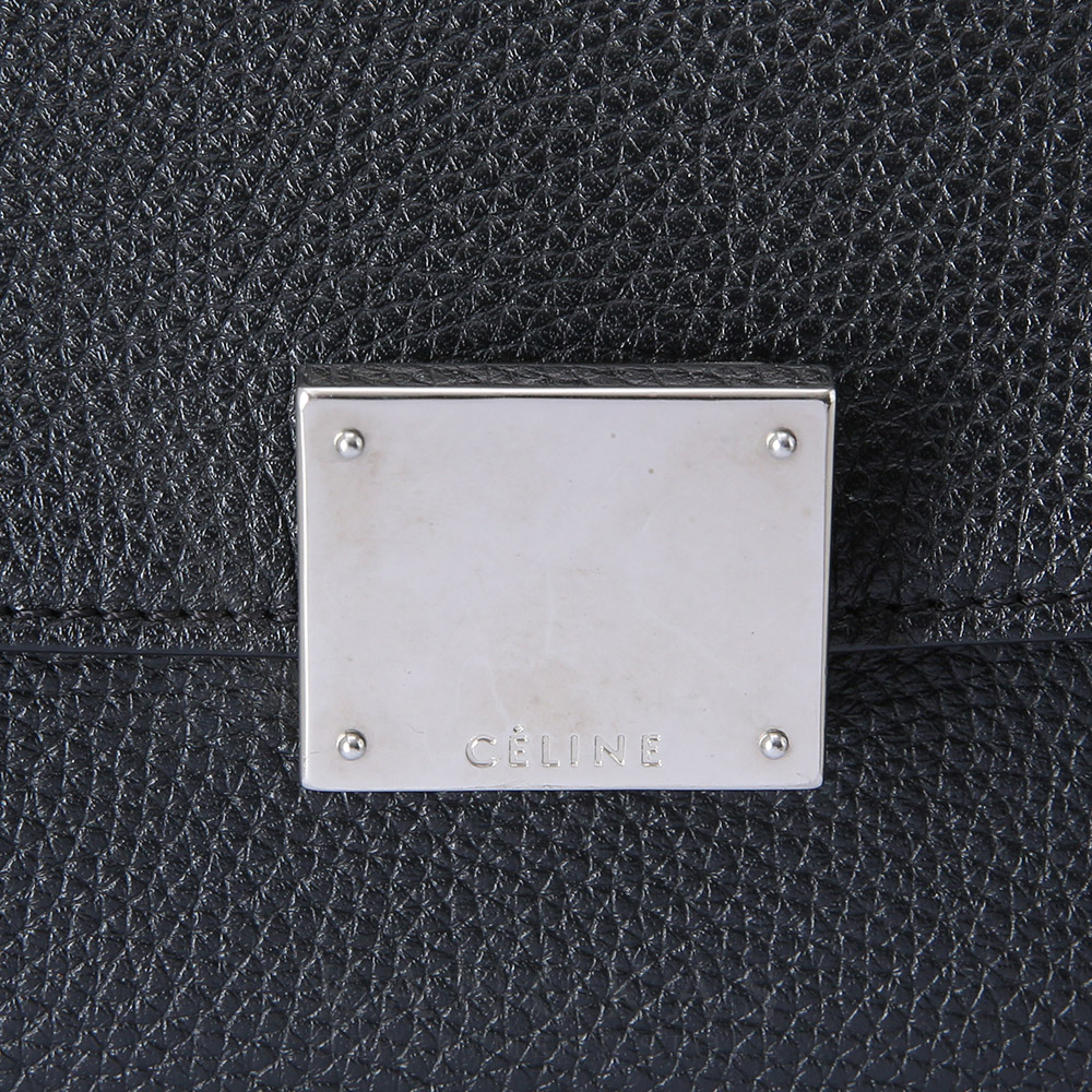 CELINE(USED)셀린느 트라페제 탑 핸들겸 숄더백