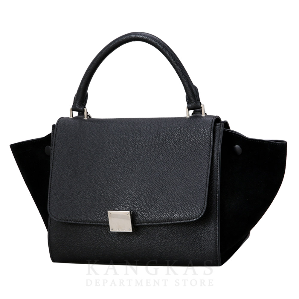 CELINE(USED)셀린느 트라페제 탑 핸들겸 숄더백