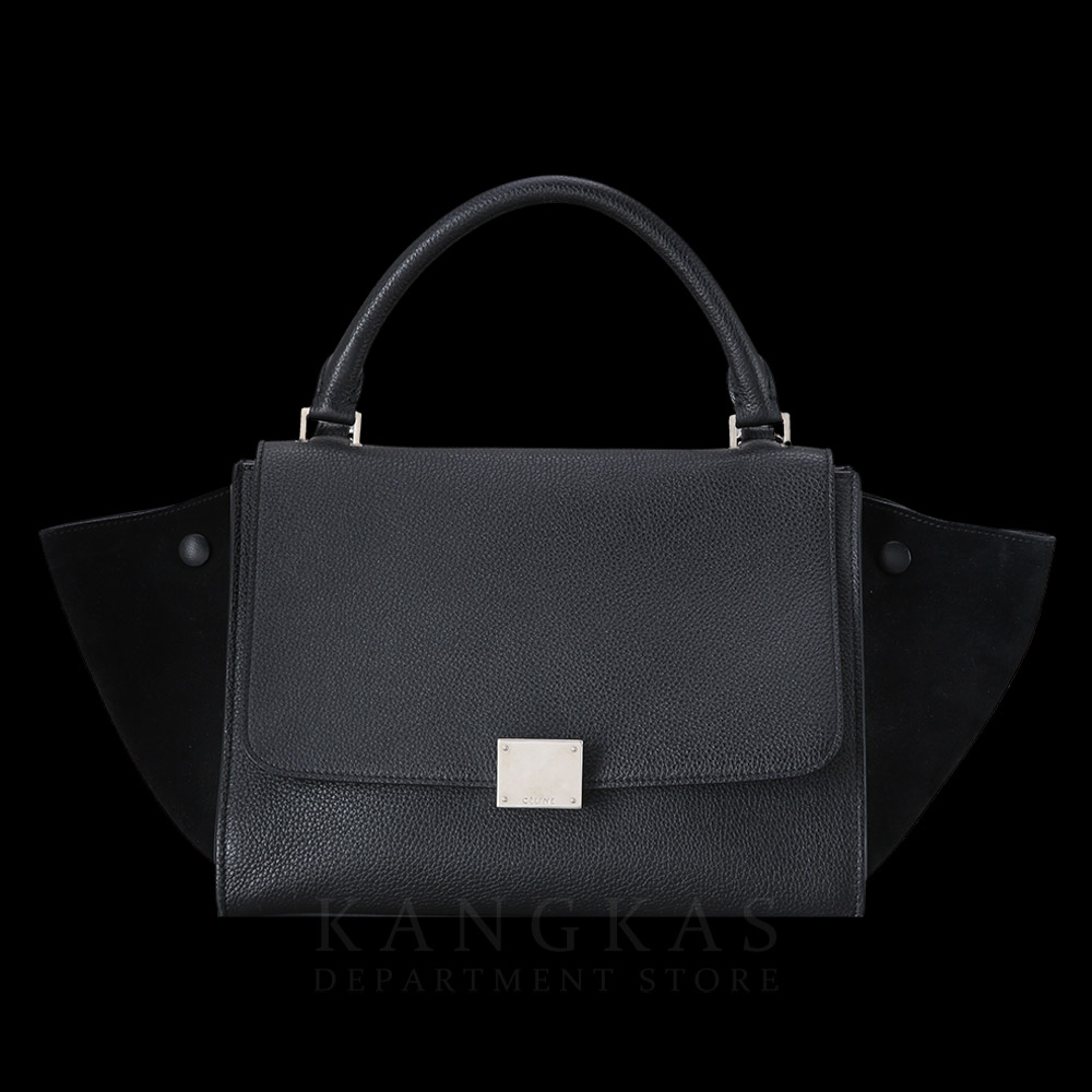 CELINE(USED)셀린느 트라페제 탑 핸들겸 숄더백