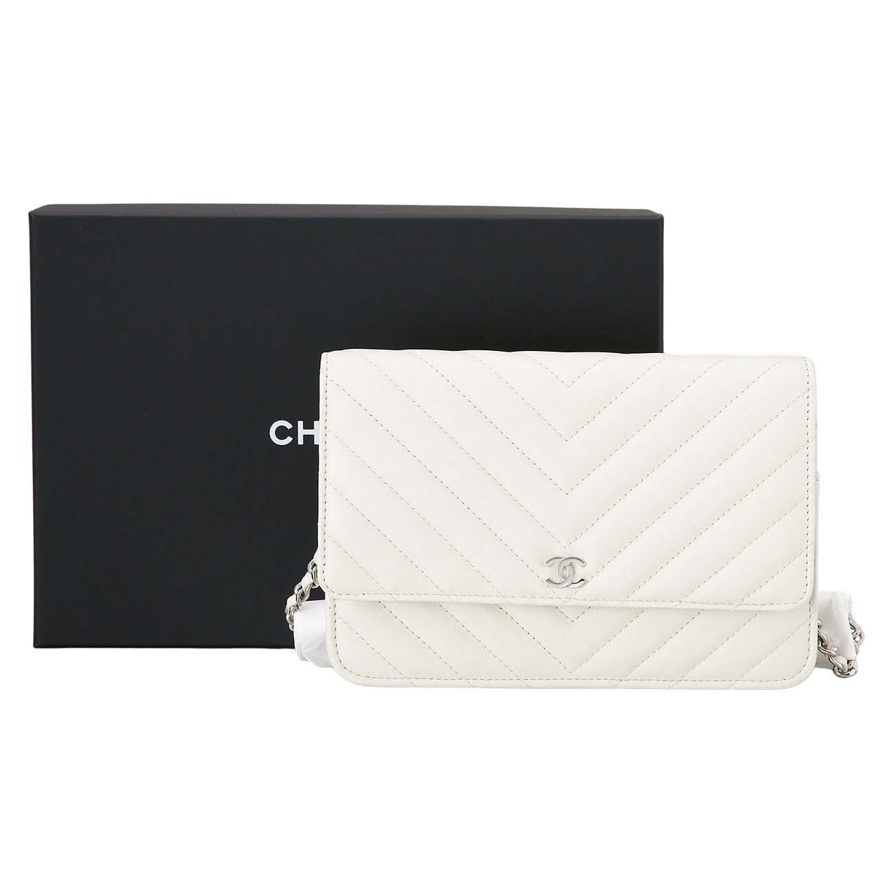 CHANEL(NEW)샤넬 클래식 램스킨 쉐브론 WOC (새상품) NEW PRODUCT