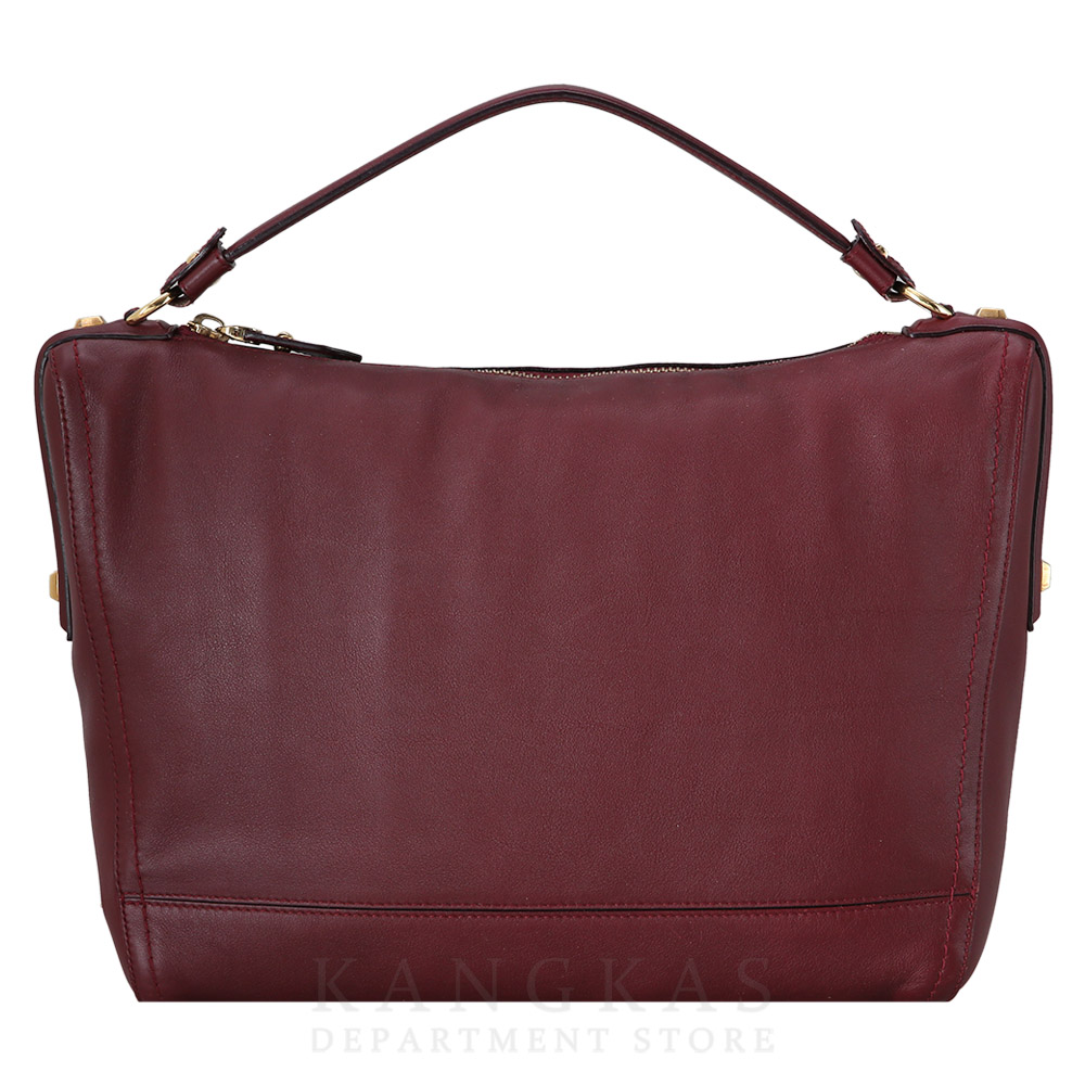FERRAGAMO(USED)페레가모 레더 호보 탑 핸들백