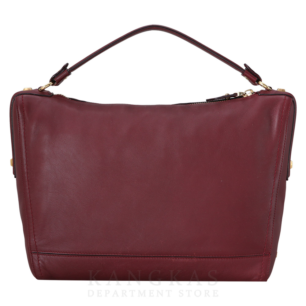 FERRAGAMO(USED)페레가모 레더 호보 탑 핸들백