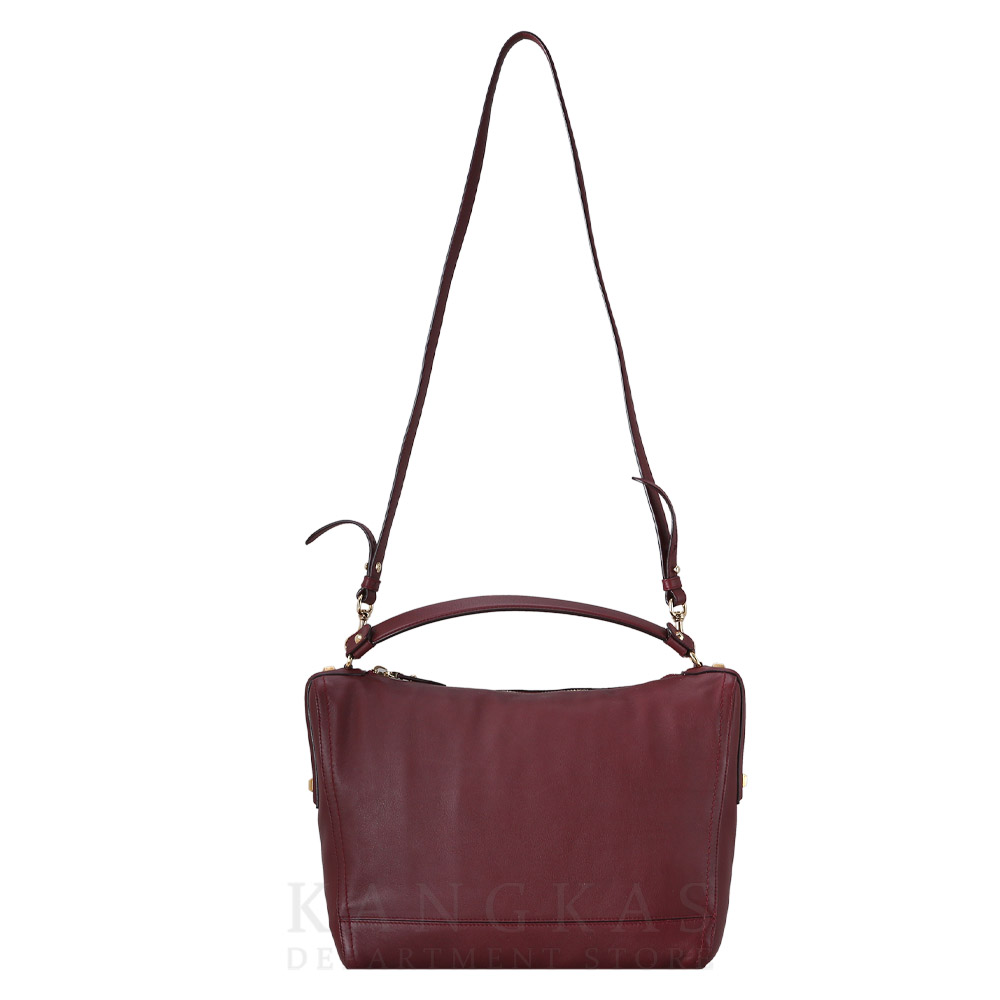 FERRAGAMO(USED)페레가모 레더 호보 탑 핸들백