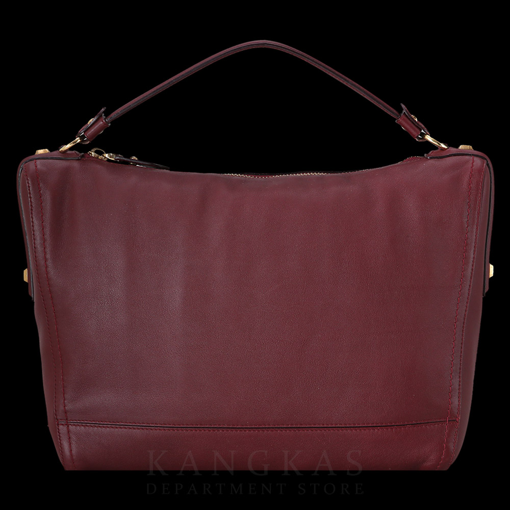 FERRAGAMO(USED)페레가모 레더 호보 탑 핸들백