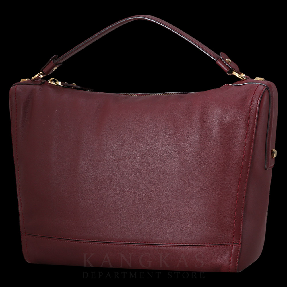 FERRAGAMO(USED)페레가모 레더 호보 탑 핸들백