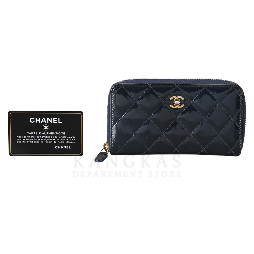 CHANEL(USED)샤넬 페이던트 중지갑