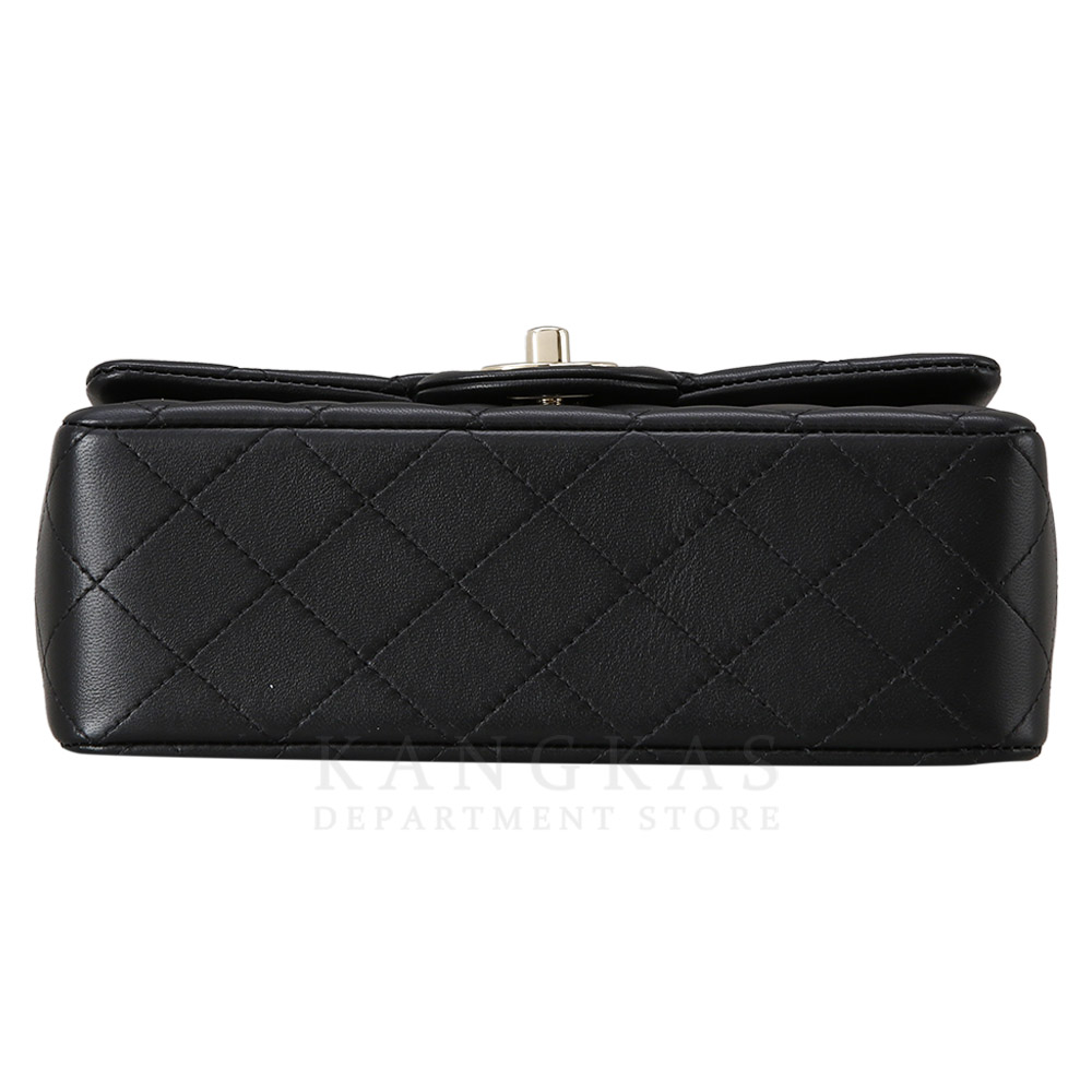 CHANEL(USED)샤넬 클래식 램스킨 뉴미니 탑 핸들백