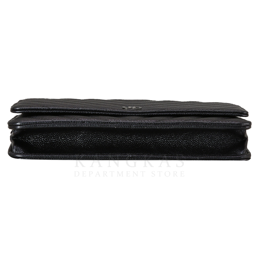 CHANEL(USED)샤넬 캐비어 쉐브론 클래식 WOC
