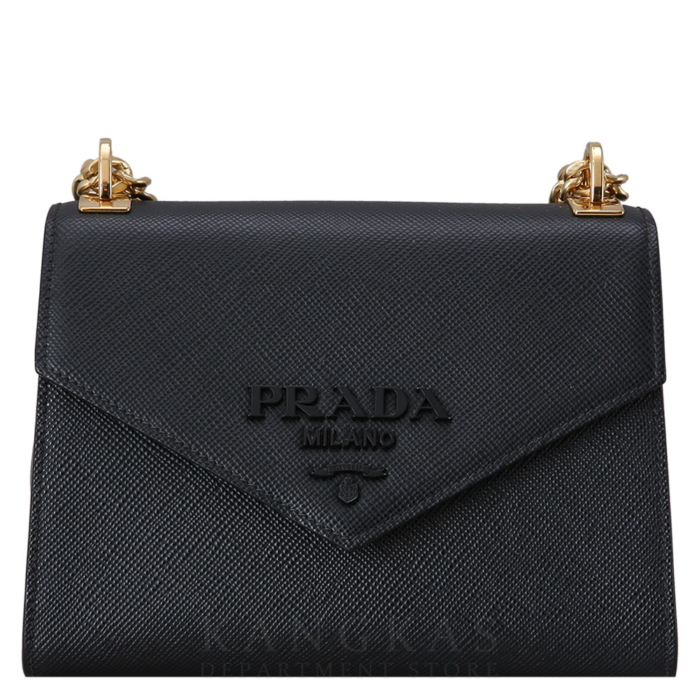 PRADA(USED)프라다 1BD127 사피아노 파티나 체인 숄더백