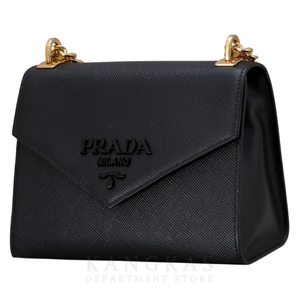PRADA(USED)프라다 1BD127 사피아노 파티나 체인 숄더백