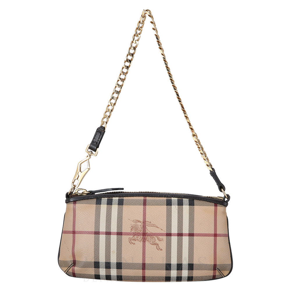 BURBERRY(USED)버버리 헤이마켓 미니 파우치 크로스백