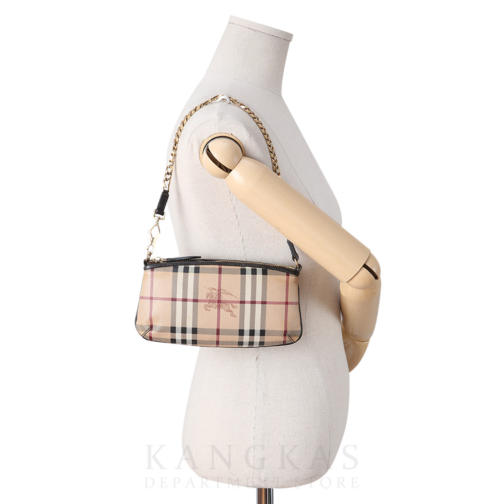 BURBERRY(USED)버버리 헤이마켓 미니 파우치 크로스백