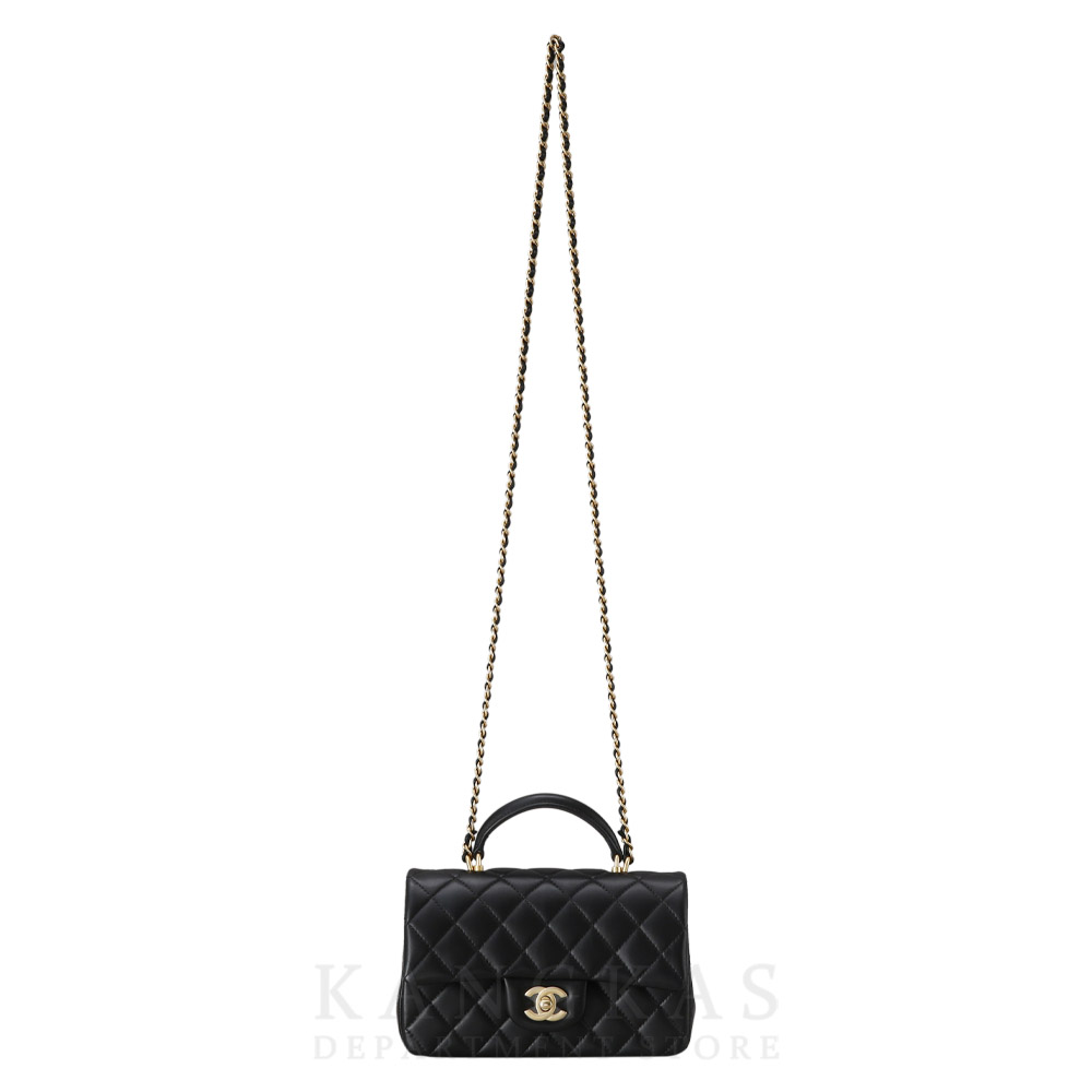 CHANEL(NEW)샤넬 클래식 램스킨 뉴미니 탑핸들 (새상품) NEW PRODUCT