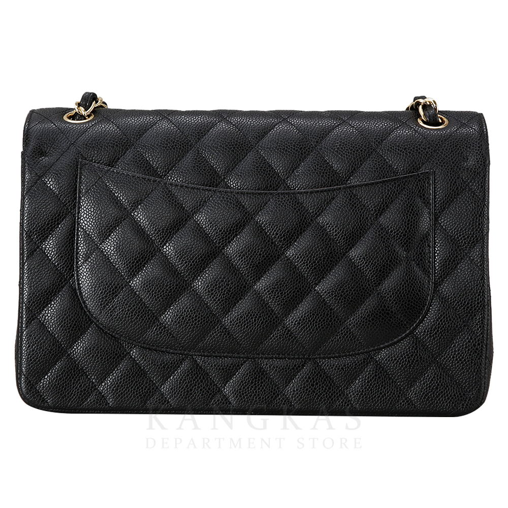 CHANEL(USED)샤넬 캐비어 클래식 라지 플랩백 금장