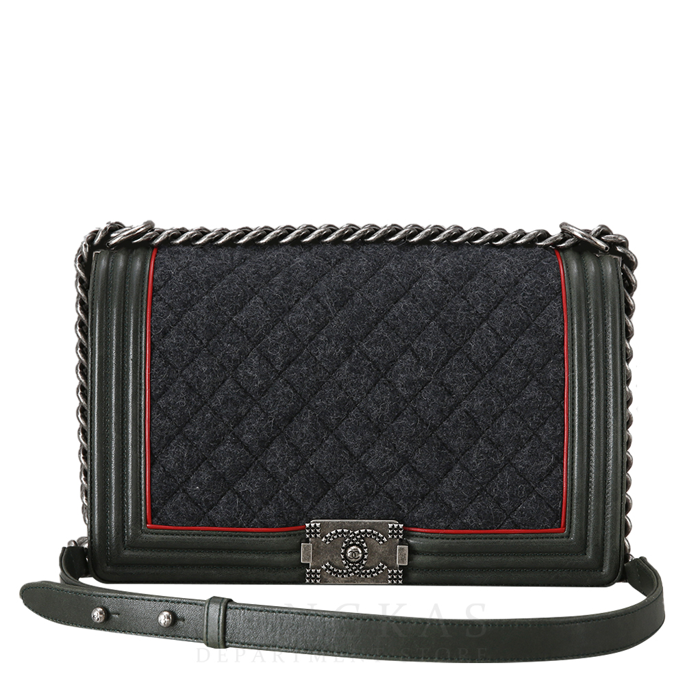 CHANEL(USED)샤넬 시즌 보이샤넬 뉴미듐