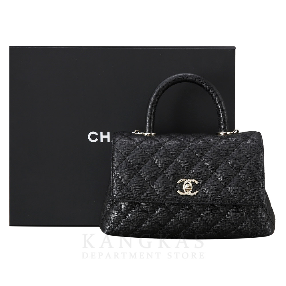 CHANEL(USED)샤넬 캐비어 코코핸들 스몰