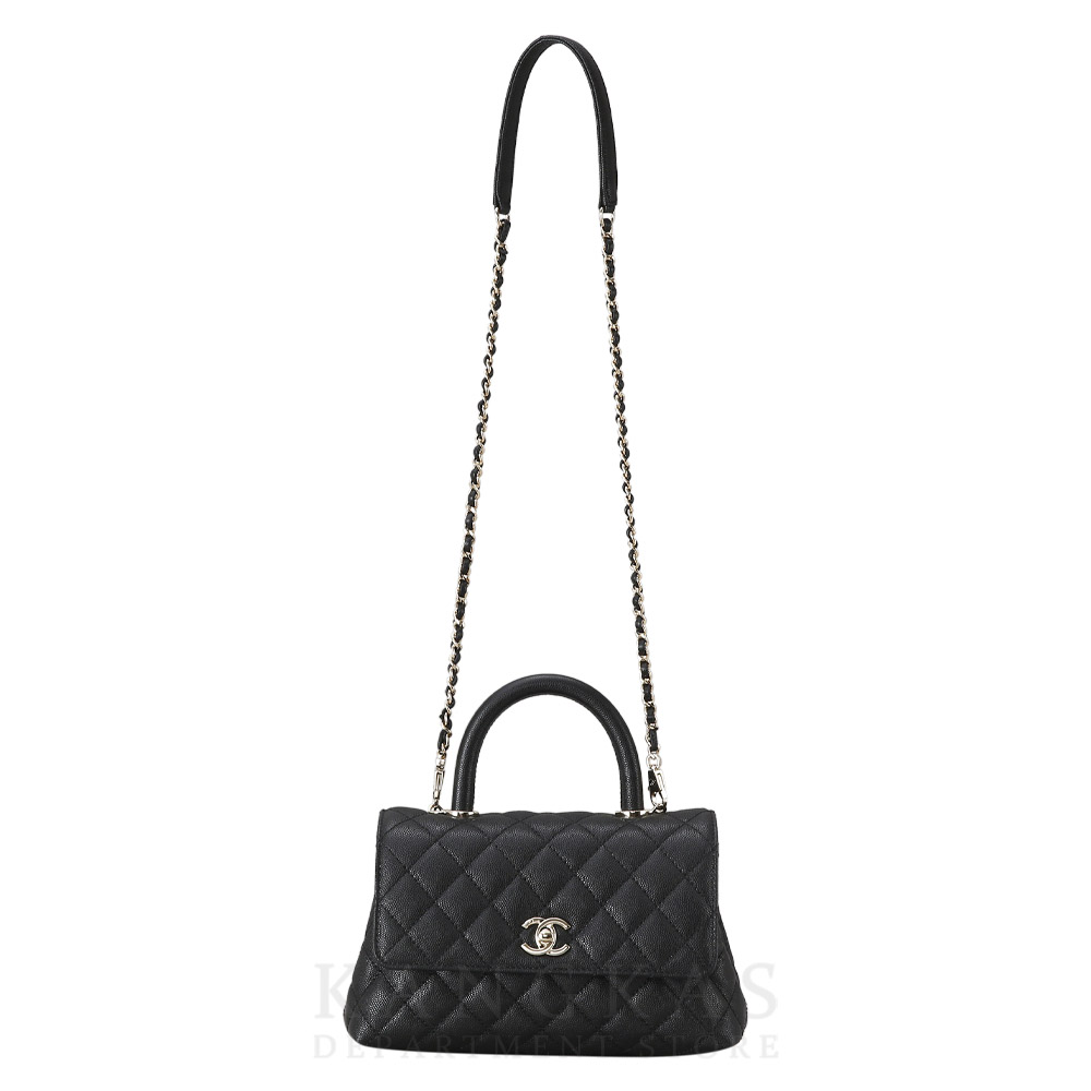 CHANEL(USED)샤넬 캐비어 코코핸들 스몰