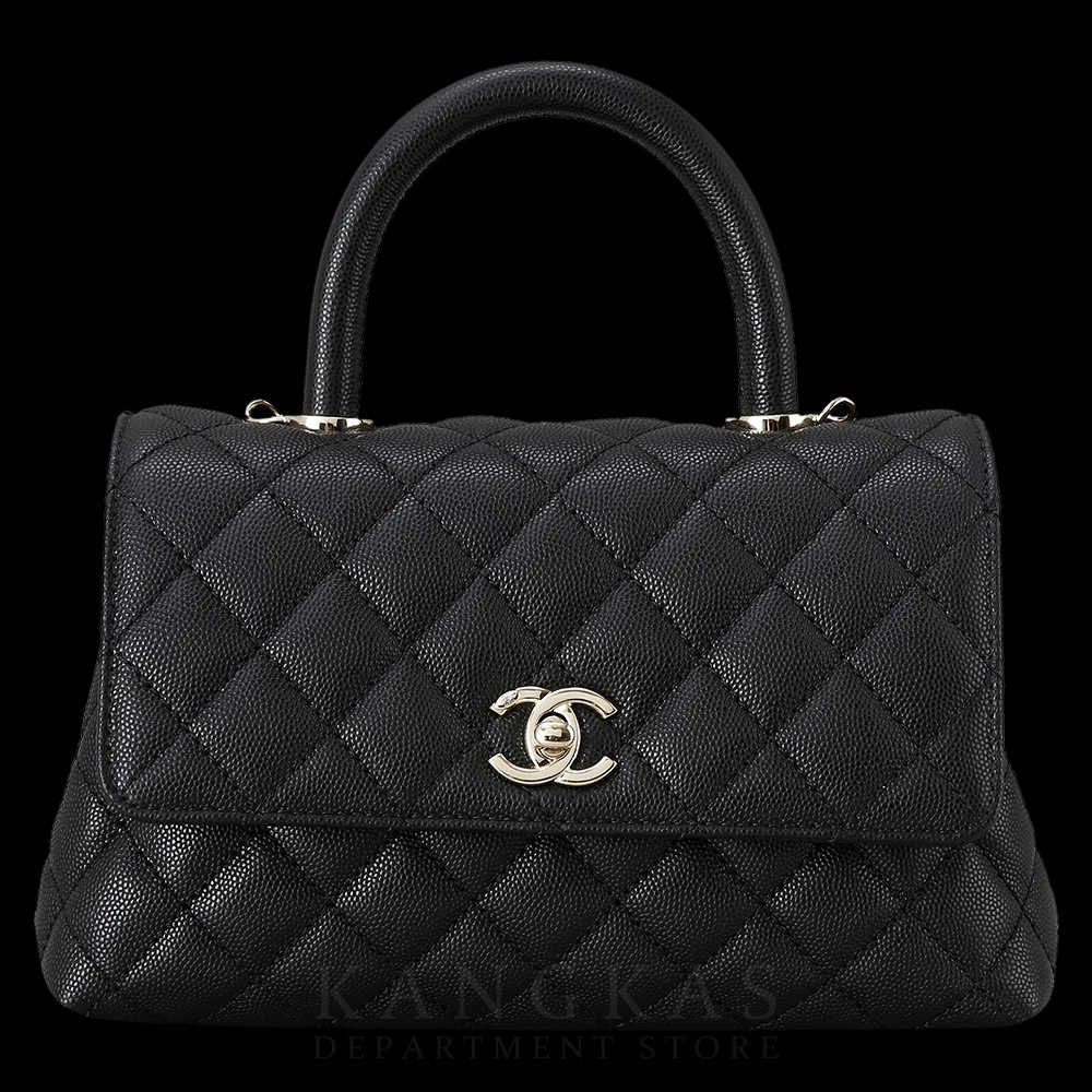 CHANEL(USED)샤넬 캐비어 코코핸들 스몰
