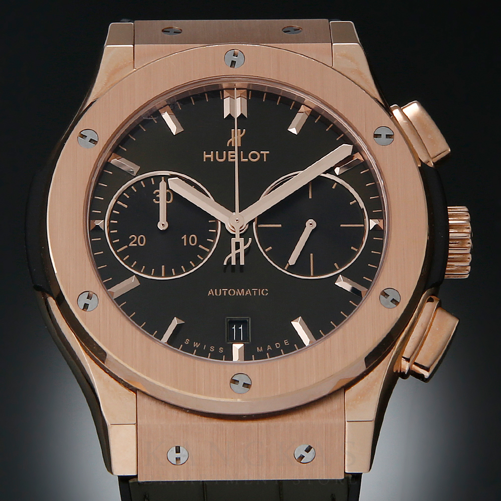 HUBLOT(USED)위블로 클래식 퓨전 킹 골드 크로노