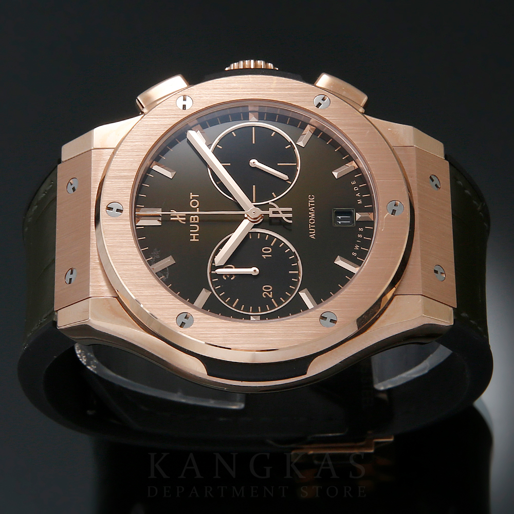 HUBLOT(USED)위블로 클래식 퓨전 킹 골드 크로노