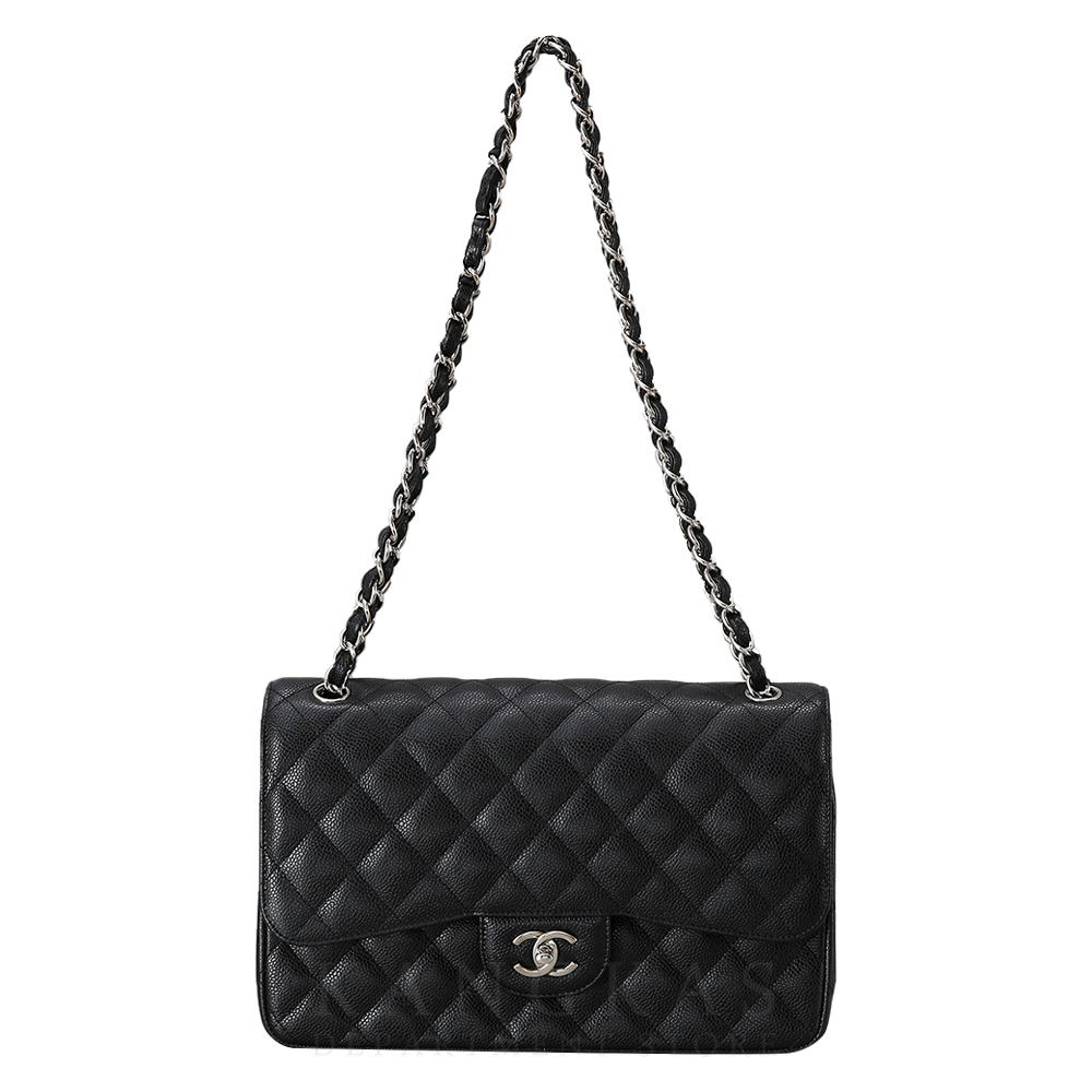CHANEL(USED)샤넬 캐비어 클래식 라지 플랩백