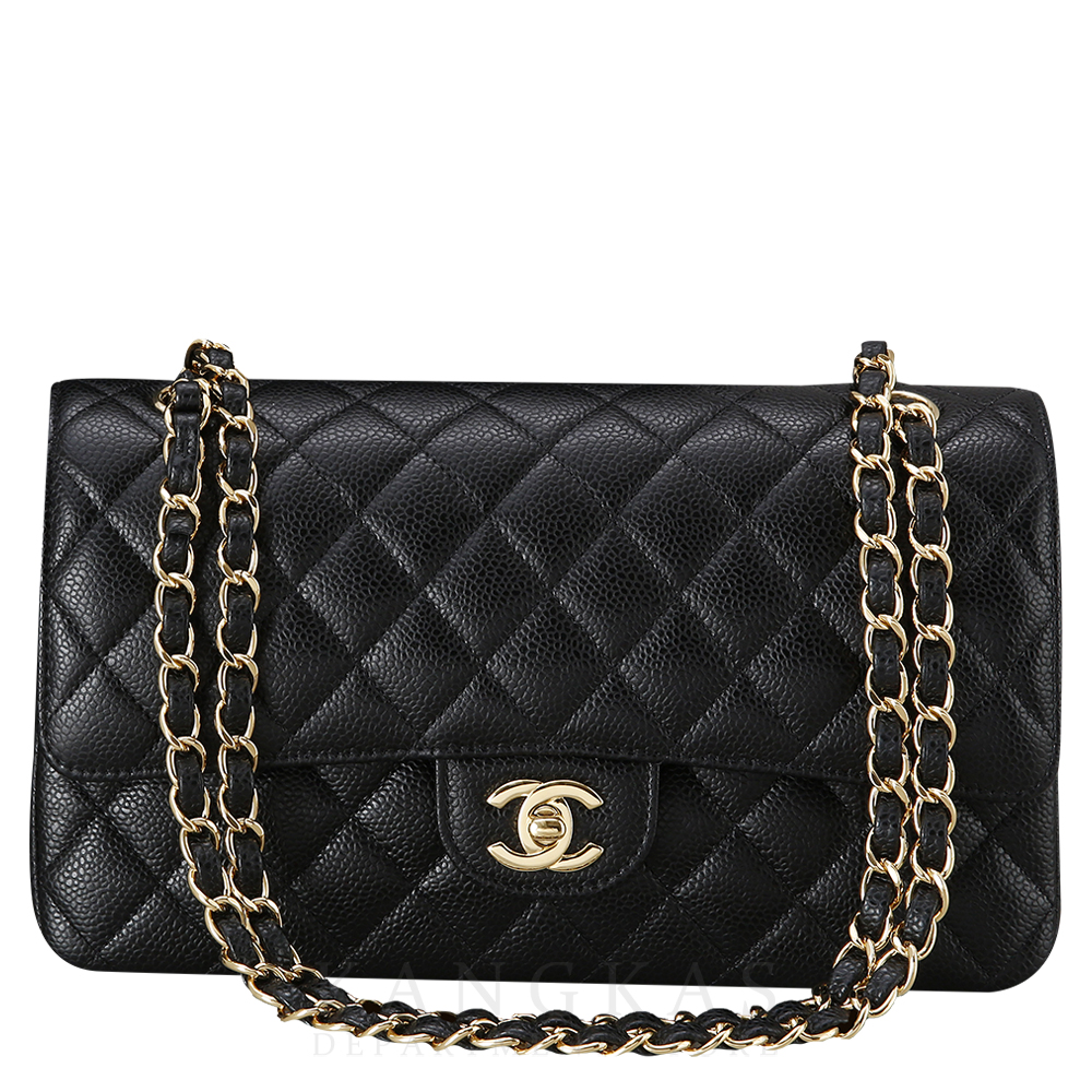 CHANEL(USED)샤넬 캐비어 클래식 미듐 플랩백