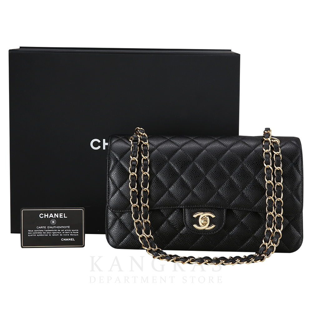 CHANEL(USED)샤넬 캐비어 클래식 미듐 플랩백