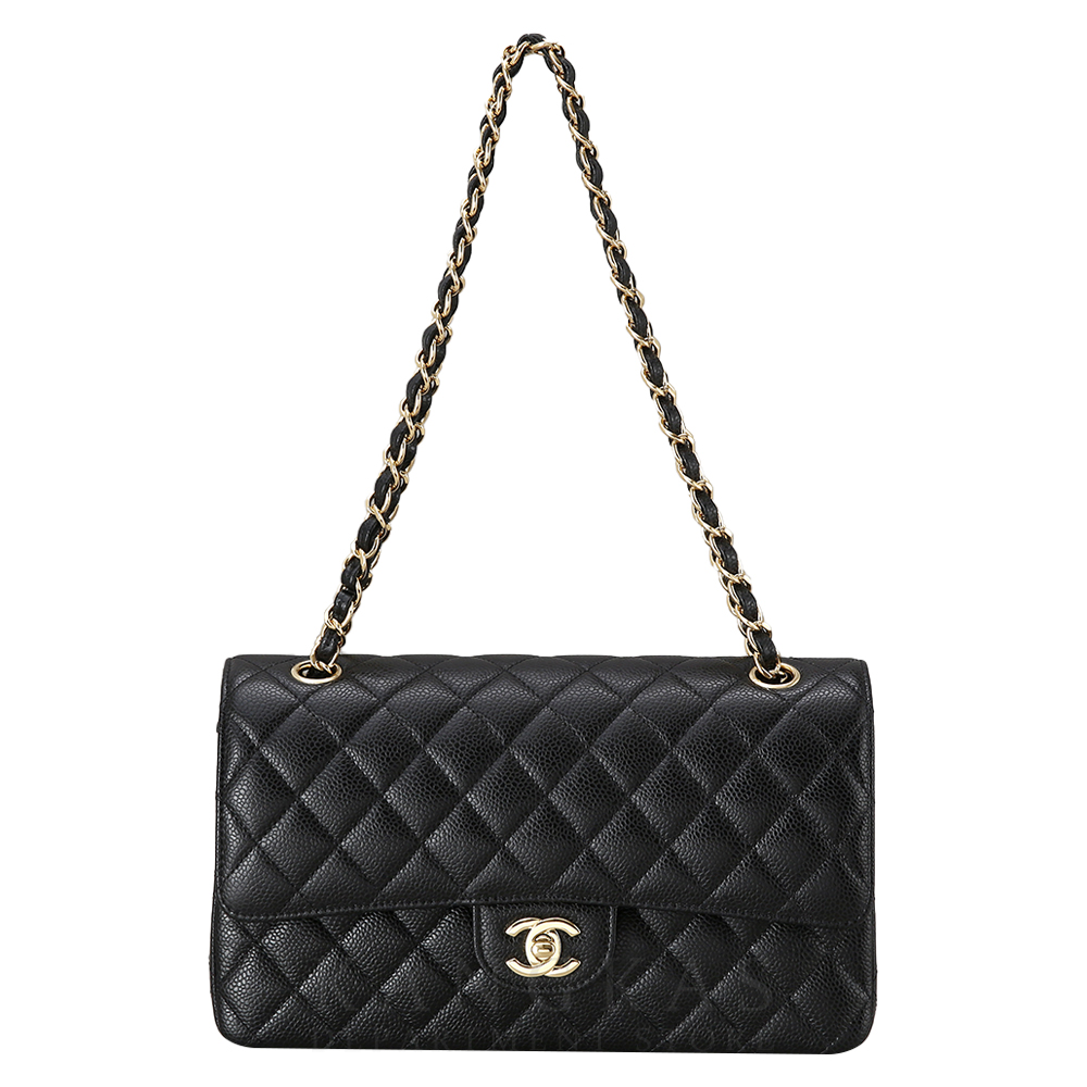 CHANEL(USED)샤넬 캐비어 클래식 미듐 플랩백