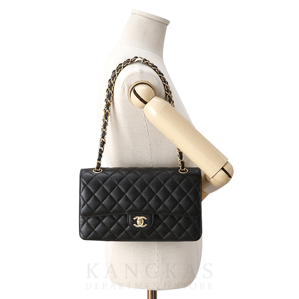 CHANEL(USED)샤넬 캐비어 클래식 미듐 플랩백