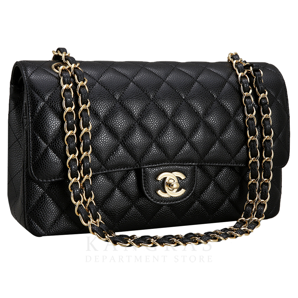 CHANEL(USED)샤넬 캐비어 클래식 미듐 플랩백