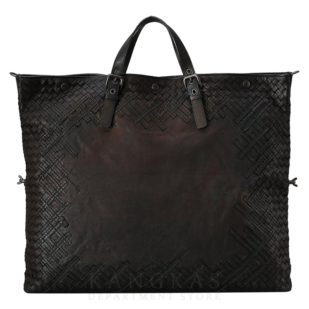 BOTTEGA VENETA(USED)보테가베네타 시즌 인트레치아토 위빙 점보 토트겸 숄더백