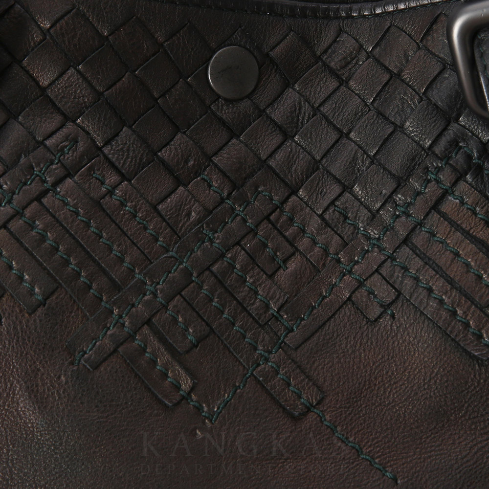 BOTTEGA VENETA(USED)보테가베네타 시즌 인트레치아토 위빙 점보 토트겸 숄더백