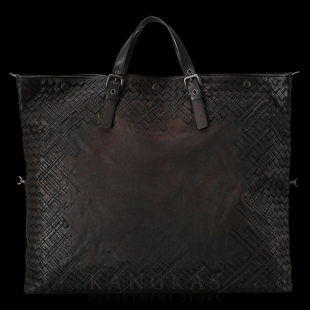 BOTTEGA VENETA(USED)보테가베네타 시즌 인트레치아토 위빙 점보 토트겸 숄더백