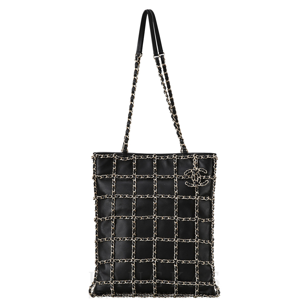 CHANEL(USED)샤넬 AS1383 체인 미디움 쇼핑백