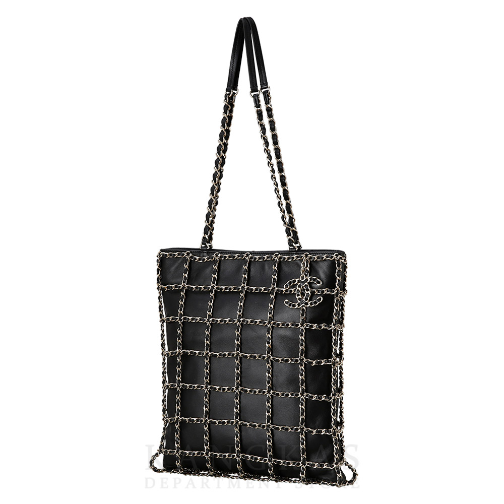 CHANEL(USED)샤넬 AS1383 체인 미디움 쇼핑백