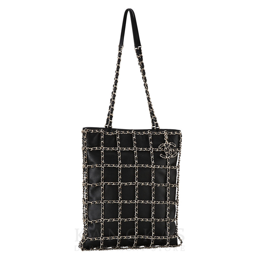 CHANEL(USED)샤넬 AS1383 체인 미디움 쇼핑백