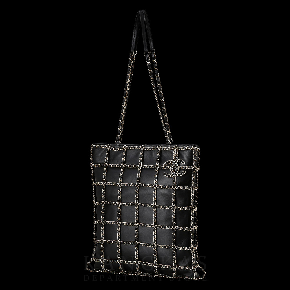 CHANEL(USED)샤넬 AS1383 체인 미디움 쇼핑백