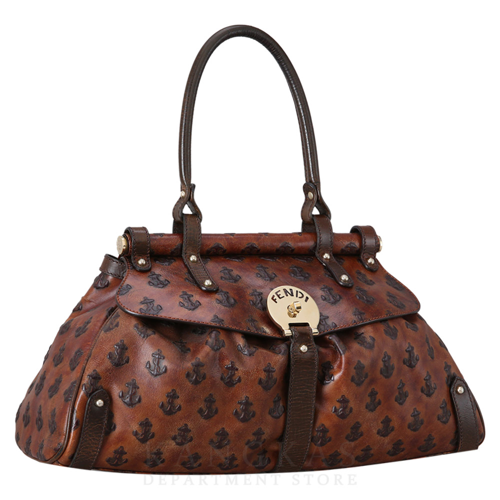 FENDI(USED)펜디 한정판 닻패턴 토트백